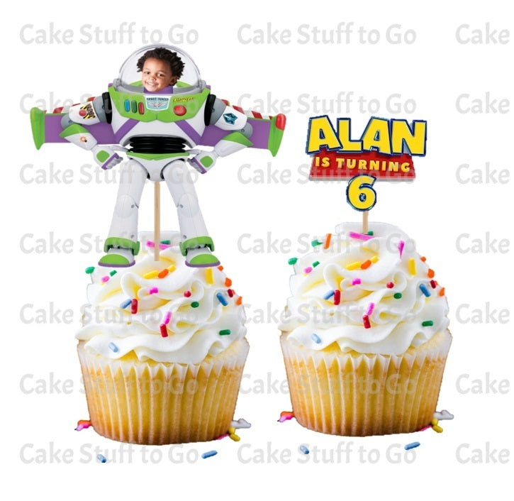 Cupcakes de best sale buzz lightyear