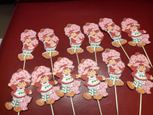 Load image into Gallery viewer, Strawberry Shortcake Cupcake Toppers Decoration Original