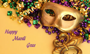 Mardi Gras Edible Cake Topper Image Decoration