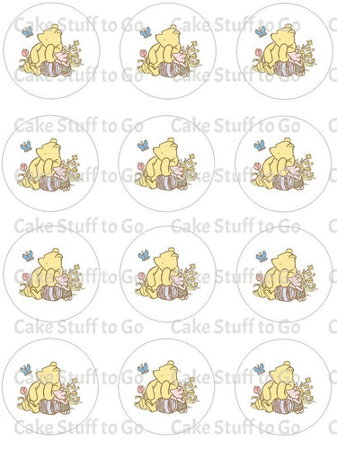 Classic Winnie the Pooh Baby Shower Edible Cake Topper – Cake Stuff to Go