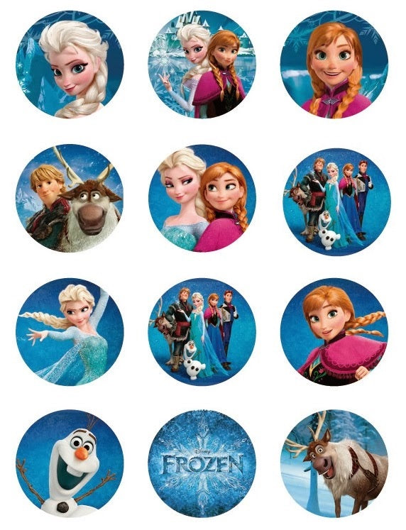 Frozen Rings | Cupcake Toppers